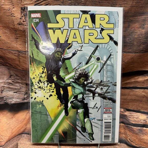 Star Wars #34 2017 Comic Book Marvel Comics Mike Mathew Cover Direct Edition - Picture 1 of 1
